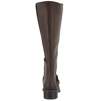 Easy Street Womens Jewel Stacked Heel Riding Boots