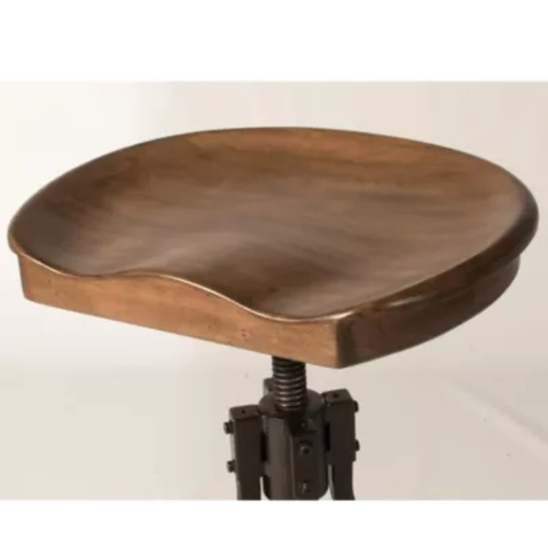 Worland Adjustable Swivel Backless Stool