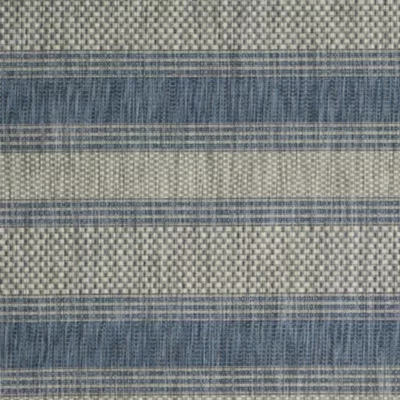 Safavieh Courtyard Collection Jessy Stripe Indoor/Outdoor Runner Rug