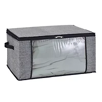 Kennedy International Blanket Bag 24x18x12 Black Storage Bag