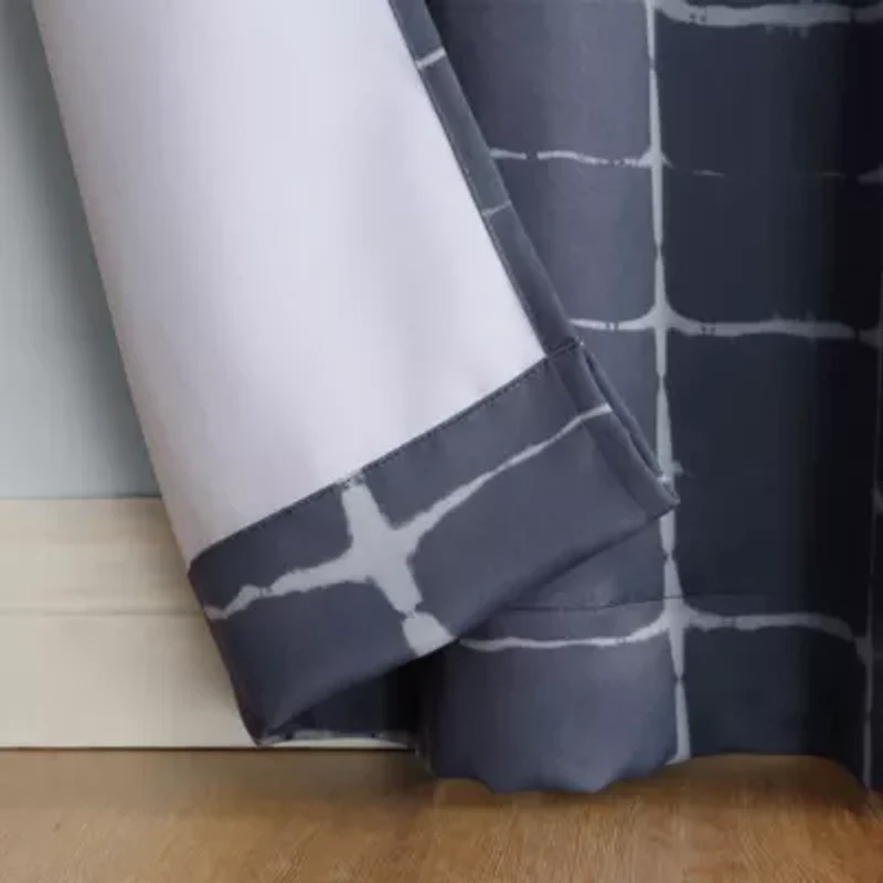 Sun Zero Saki Grommet Top Energy Saving Blackout Single Curtain Panel