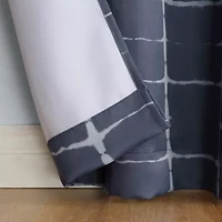 Sun Zero Saki Grommet Top Energy Saving Blackout Single Curtain Panel