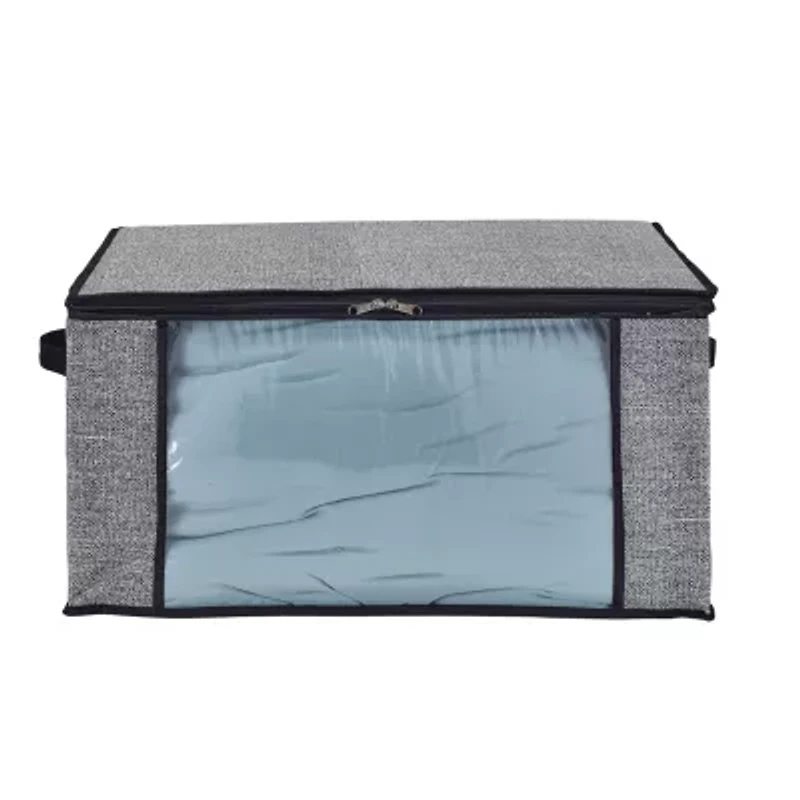 Kennedy International Blanket Bag 24x18x12 Black Storage Bag