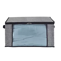 Kennedy International Blanket Bag 24x18x12 Black Storage Bag