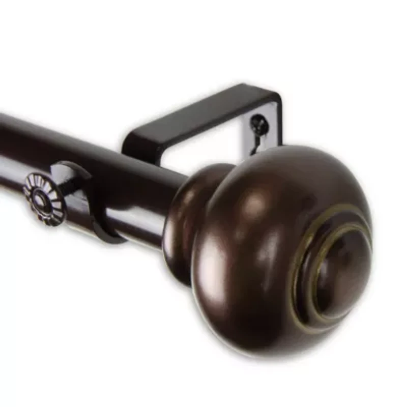 Rod Desyne Rotunda 1 Adjustable Curtain