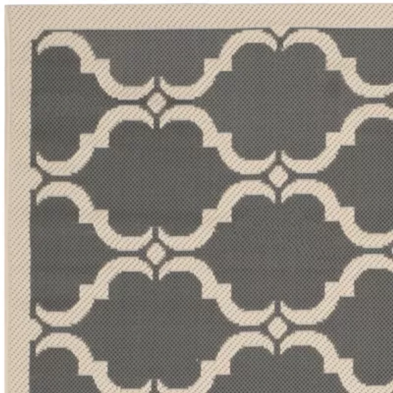 Safavieh Courtyard Collection Jobeth Geometric Indoor/Outdoor Area Rug