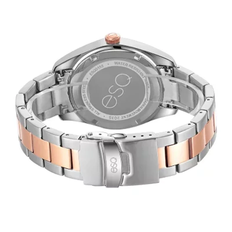 Esq Mens Two Tone Stainless Steel Bracelet Watch 37esq015501a