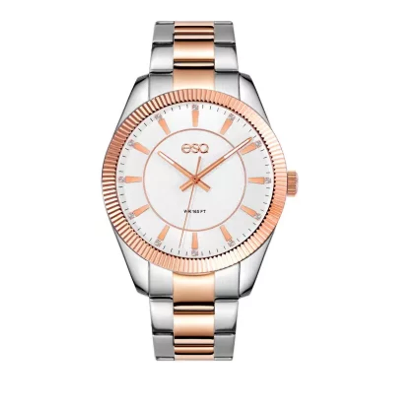 Esq Mens Two Tone Stainless Steel Bracelet Watch 37esq015501a
