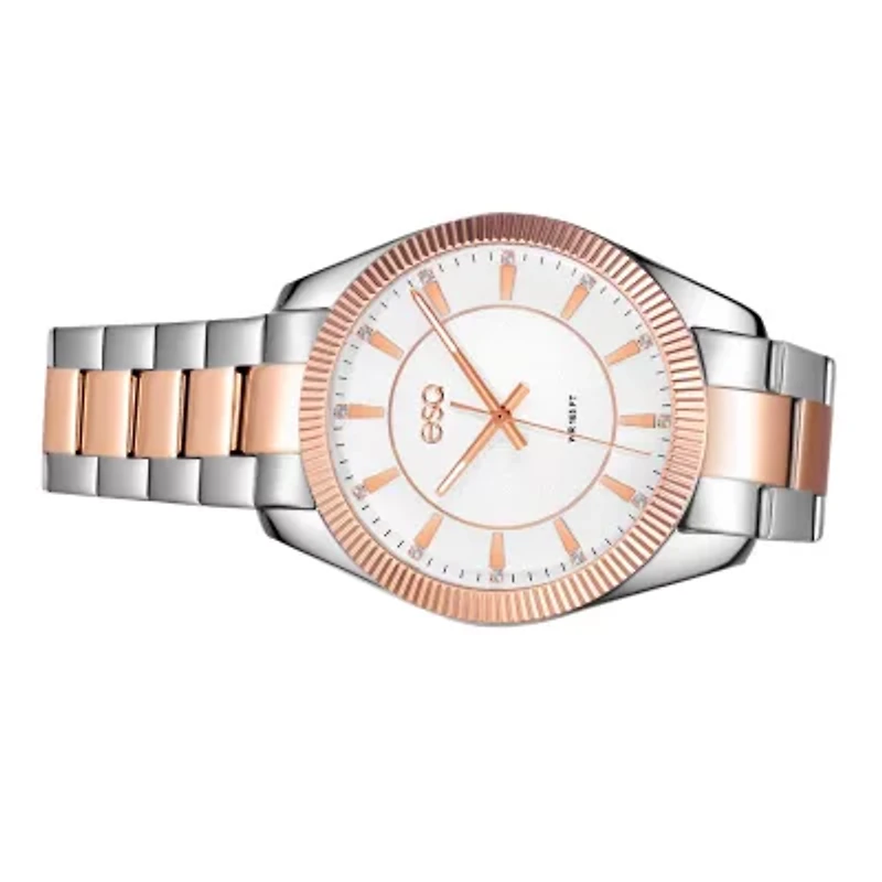 Esq Mens Two Tone Stainless Steel Bracelet Watch 37esq015501a