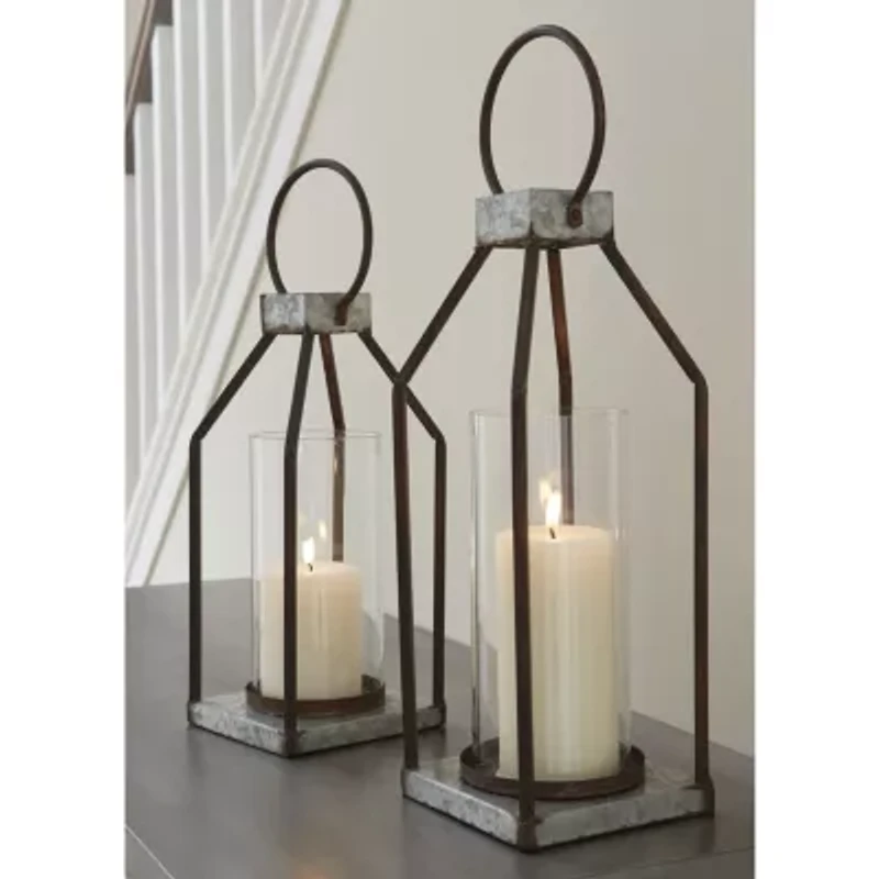 Signature Design by Ashley® 2-pc. Diedrick Lanterns