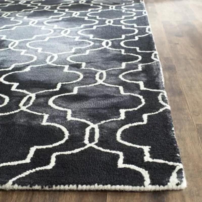 Safavieh Dip Dye Collection Serafim Geometric Square Area Rug