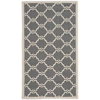 Safavieh Courtyard Collection Jobeth Geometric Indoor/Outdoor Area Rug