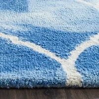 Safavieh Dip Dye Collection Nick Geometric Square Area Rug
