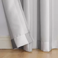 Sun Zero Valencia Grommet Top Energy Saving Light-Filtering Single Curtain Panel