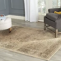 Safavieh Courtyard Collection Elwin Floral Indoor/Outdoor Runner Rug