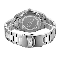 Esq Mens Silver Tone Stainless Steel Bracelet Watch 37esq016001a