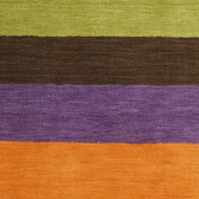 Safavieh Himalaya Collection Jessalyn Striped Square Area Rug