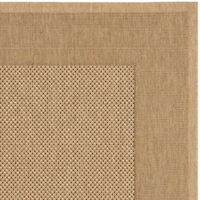 Safavieh Courtyard Collection Trina Bordered Indoor/Outdoor Area Rug