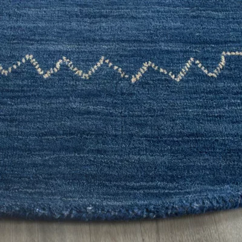 Safavieh Himalaya Collection Leo Solid Round Area Rug