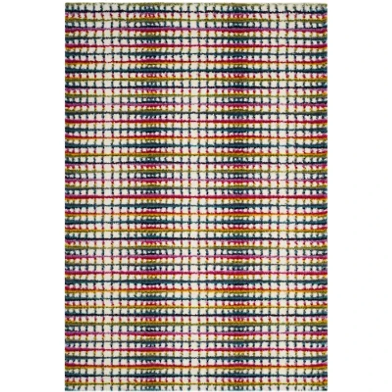 Safavieh Dorian Geometric Shag Rectangular Rugs