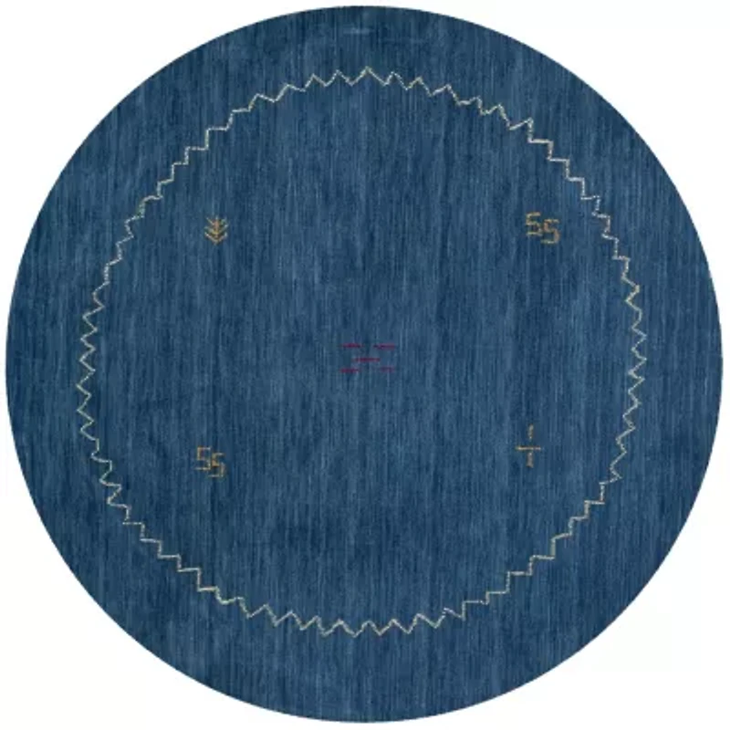 Safavieh Himalaya Collection Leo Solid Round Area Rug