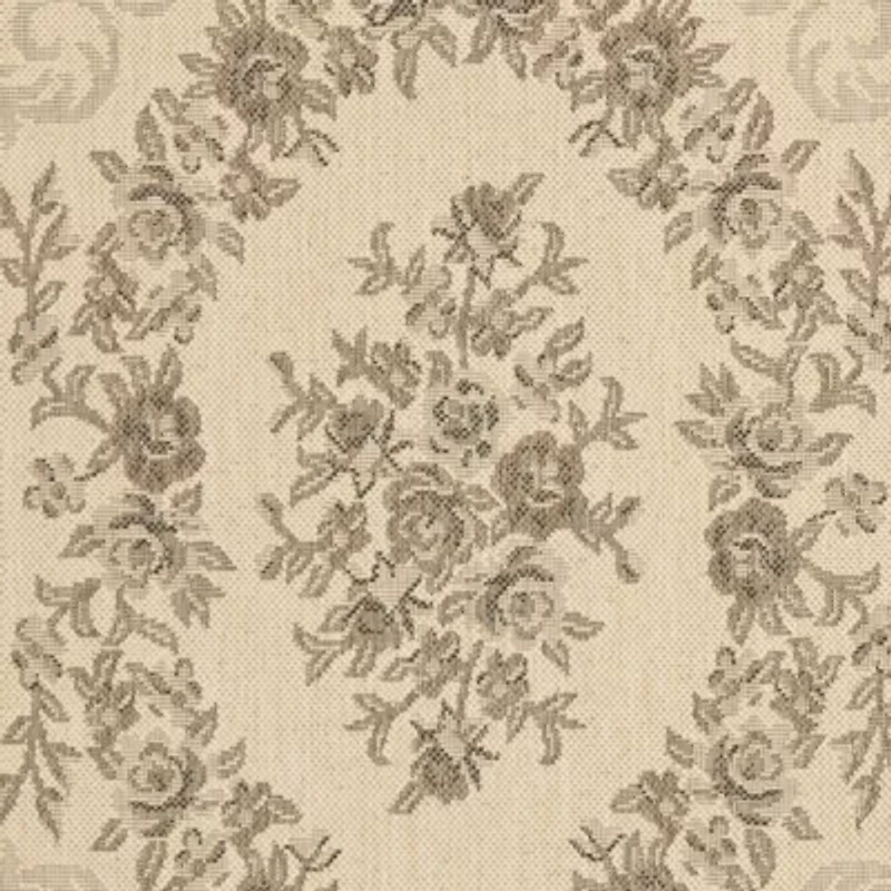 Safavieh Courtyard Collection Dorothea Oriental Indoor/Outdoor Runner Rug