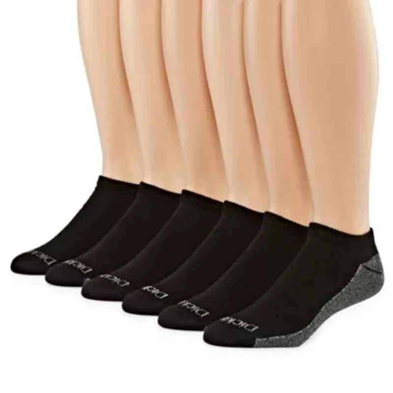 Dickies Dri-Tech Work Mens Breathable 6 Pair Low Cut Socks