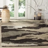 Safavieh Shag Collection Aleah Camouflage Square Area Rug