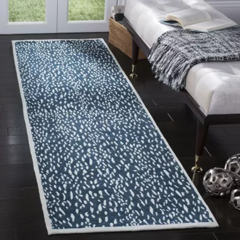 Safavieh Marbella Collection Gaia Geometric Runner Rug