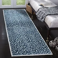 Safavieh Marbella Collection Gaia Geometric Runner Rug