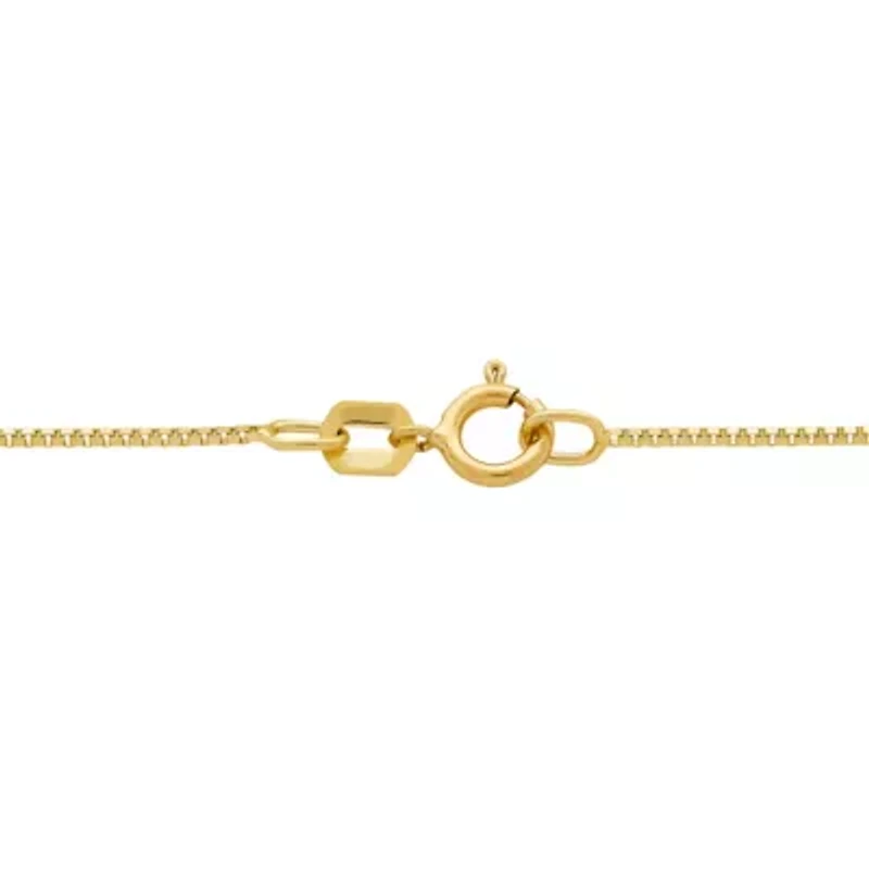 Box Chain, 14K Gold 22" .75mm Venetian