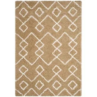 Safavieh Toronto Shag Collection Mabelle Geometric Area Rug