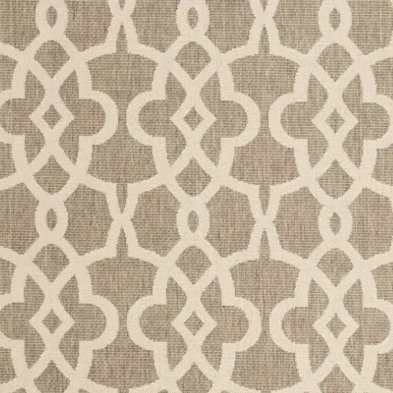 Safavieh Courtyard Collection Ariana Oriental Indoor/Outdoor Runner Rug