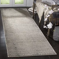 Safavieh Meadow Collection Elyse Geometric Runner Rug