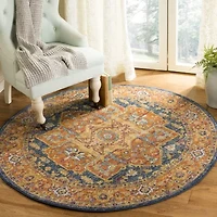 Safavieh Damjan Oriental Round Rugs
