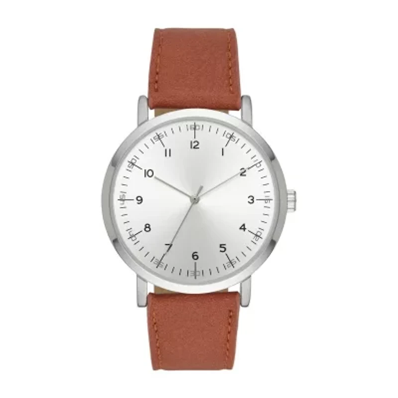 Mens Brown Strap Watch Fmdjo146