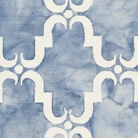 Safavieh Dip Dye Collection Wendell Geometric Round Area Rug