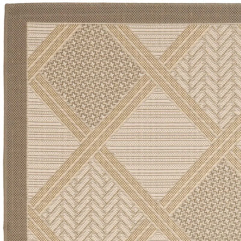 Safavieh Courtyard Collection Jytte Geometric Indoor/Outdoor Area Rug