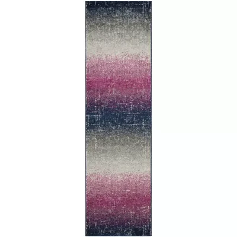 Safavieh Madison Collection Becky Abstract Runner Rug