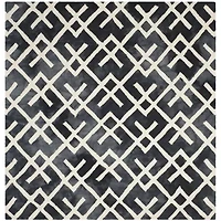 Safavieh Dip Dye Collection Earleen Geometric Square Area Rug