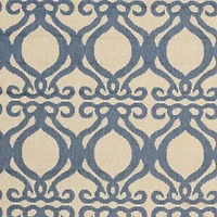 Safavieh Courtyard Collection Desi Geometric Indoor/Outdoor Area Rug