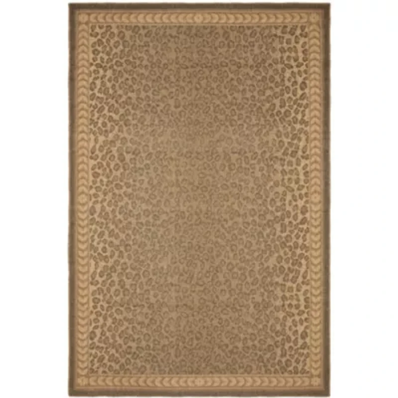 Safavieh Courtyard Collection Daithi Animal Indoor/Outdoor Area Rug