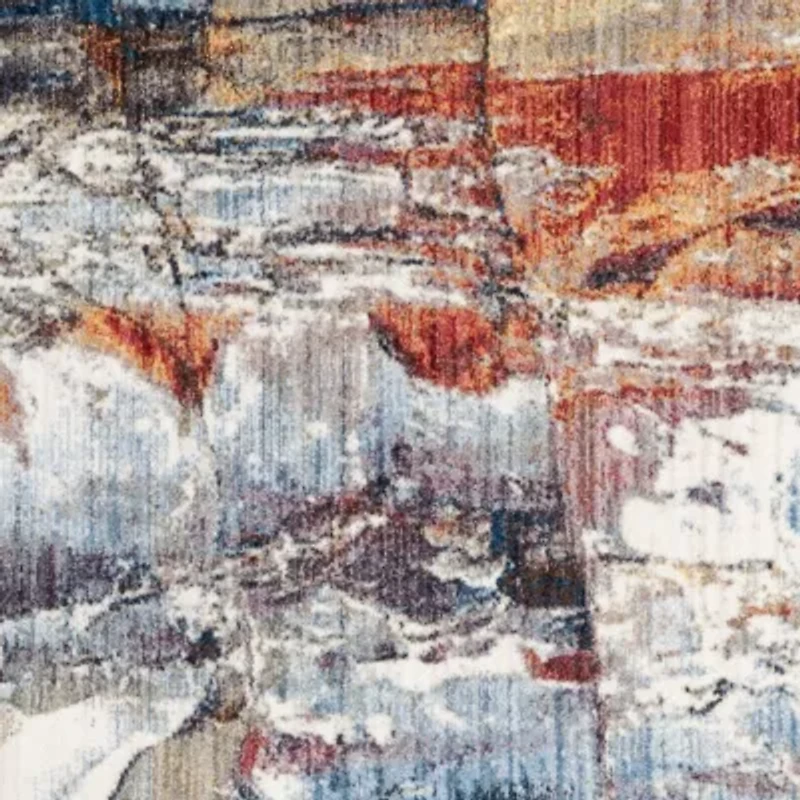 Safavieh Monray Collection Kaelee Geometric RoundArea Rug