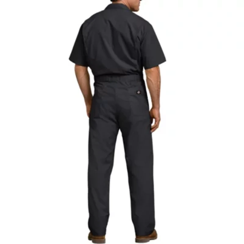 Dickies Mens Stain Resistant Short Sleeve Workwear Coverall