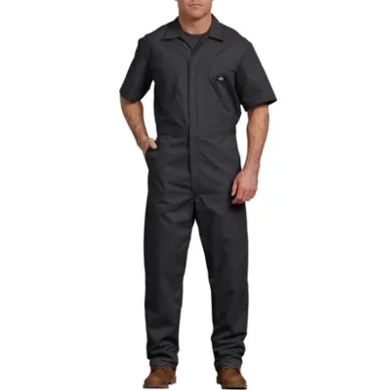 Dickies Mens Stain Resistant Short Sleeve Workwear Coverall