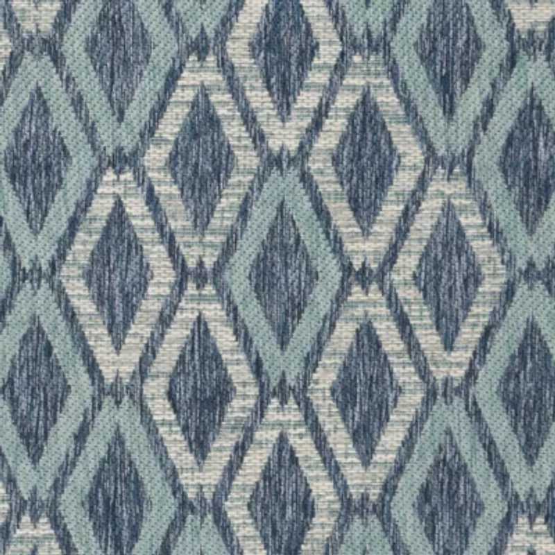 Safavieh Courtyard Collection Trent Geometric Indoor/Outdoor Area Rug