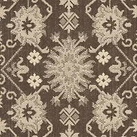 Safavieh Courtyard Collection Ilija Oriental Indoor/Outdoor Runner Rug