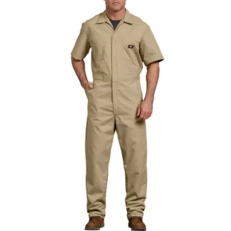 Dickies Mens Stain Resistant Short Sleeve Workwear Coverall