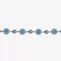 Mixit Collar Necklace And Stud Earring Womens Flower 2-pc. Jewelry Set