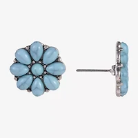 Mixit Collar Necklace And Stud Earring Womens Flower 2-pc. Jewelry Set